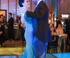 UKRYTA MIŁOŚĆ: Luciana (Zuria Vega) i Rodrigo (Gabriel Soto) na balu
