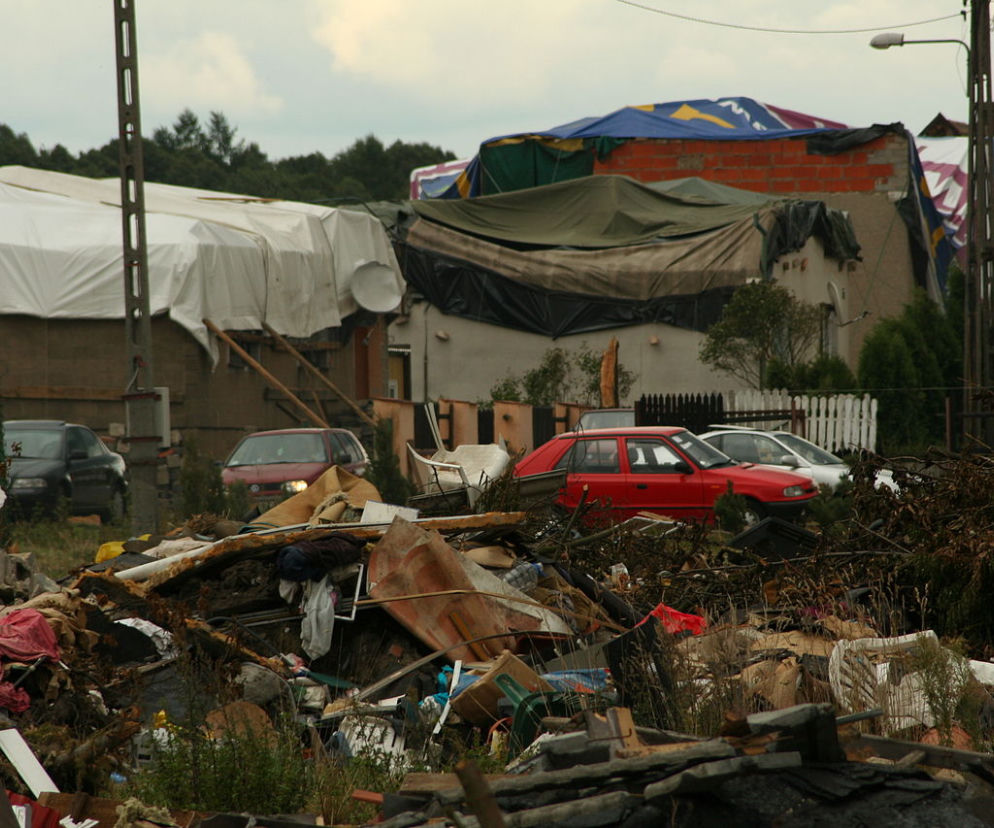 Tornado w Kalinie. Zniszczenia były ogromne