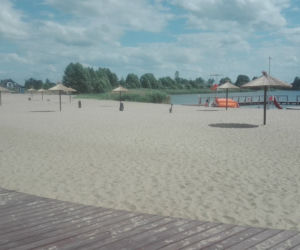 Plaża w Karninie. 