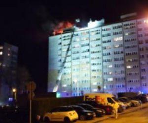 Pożar wieżowca Bielsko-Biała