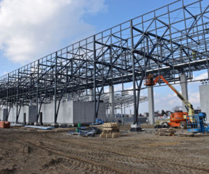 Budowa stadionu w Szczecinie - marzec 2020