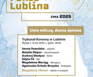 Fonie Lublina. Ostatni koncert Usta milczą, dusza śpiewa odbędzie się 14 grudnia [AUDIO]