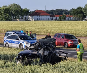 Wypadek w Elżbietowie. Zginęły dwie rodziny