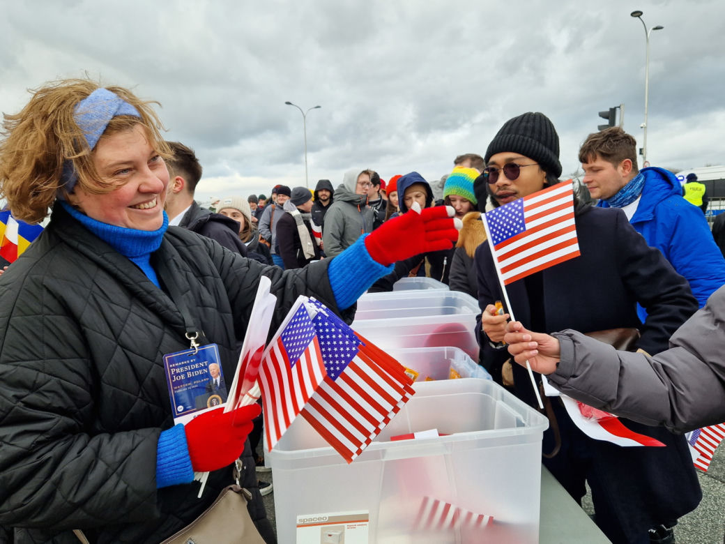 Spotkanie z prezydentem USA w Arkadach Kubickiego
