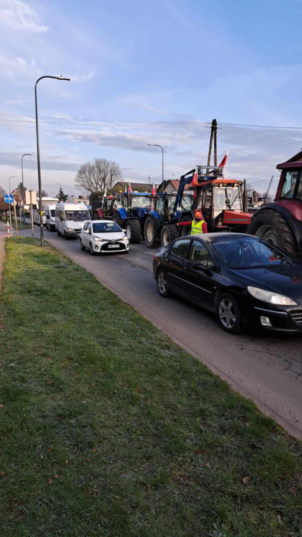Wielki protest rolników wokół Wrocławia. Protestujący byli u prezydenta Jacka Sutryka   