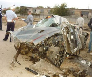 Nissan GT-R - wypadek w Rosji