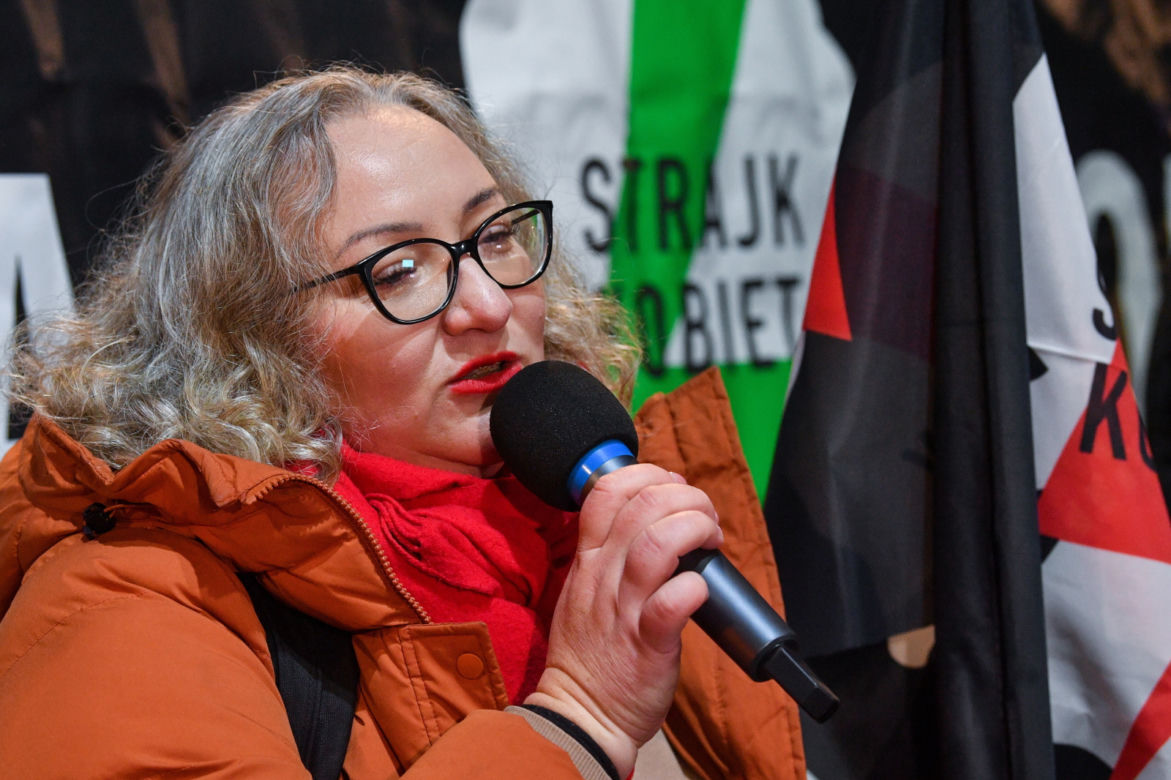 Protest pod domem Jarosława Kaczyńskiego