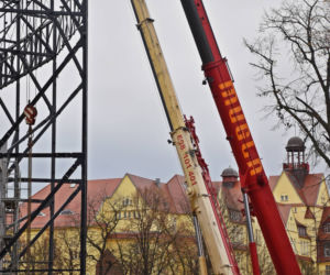Budowa stadionu w Szczecinie - listopad 2021