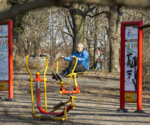 Senator Kwiatkowski gubi zimowe kilogramy