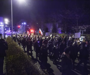 Antyrządowe protesty we Wrocławiu