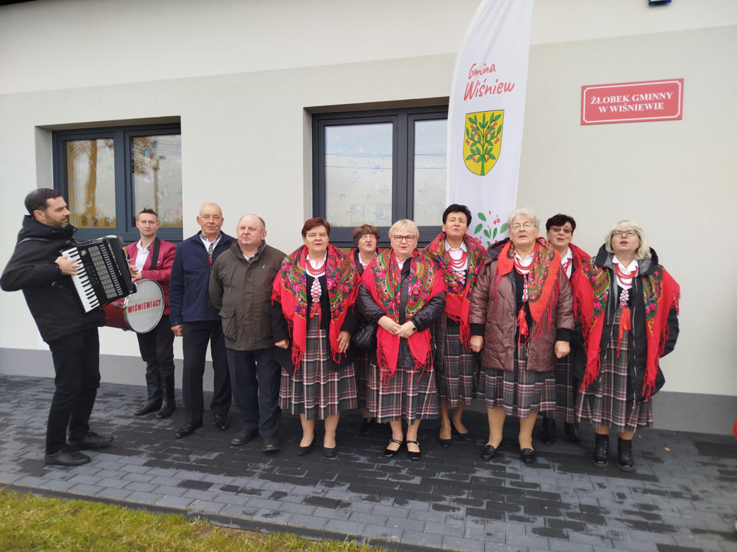 Otwarcie pierwszego publicznego Żłobka Gminnego w Wiśniewie. Z placówki korzysta ok. 30 dzieci