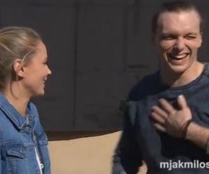 M jak miłość. Radek Małkowski (Tomasz Włosok), Olga Górecka (Katarzyna Grabowska)