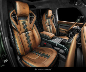 Land Rover Defender Racing Green Edition od Carlex Design