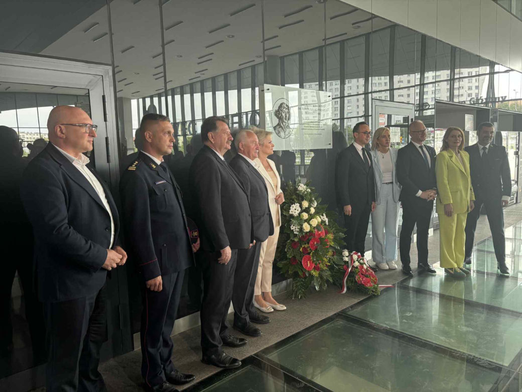 Dworzec Olsztyn Główny ma patrona. Żaden obiekt kolejowy w Polsce nie nosi takiego imienia