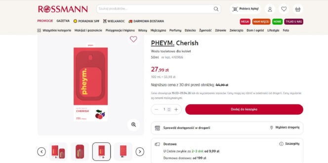 Oryginał kosztuje 2000 zł. Rossmann sprzedaje zamiennik kultowego zapachu Toma Forda za 28 zł!