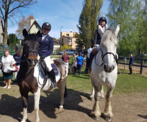 Święcenie pokarmów na koniach