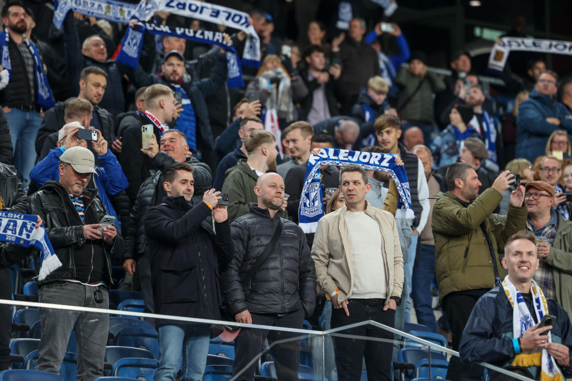 Lech Poznań - Sunderland: Zdjęcia kibiców i zawodników z meczu 3. kolejki fazy ligowej Ligi Europy 2026/27