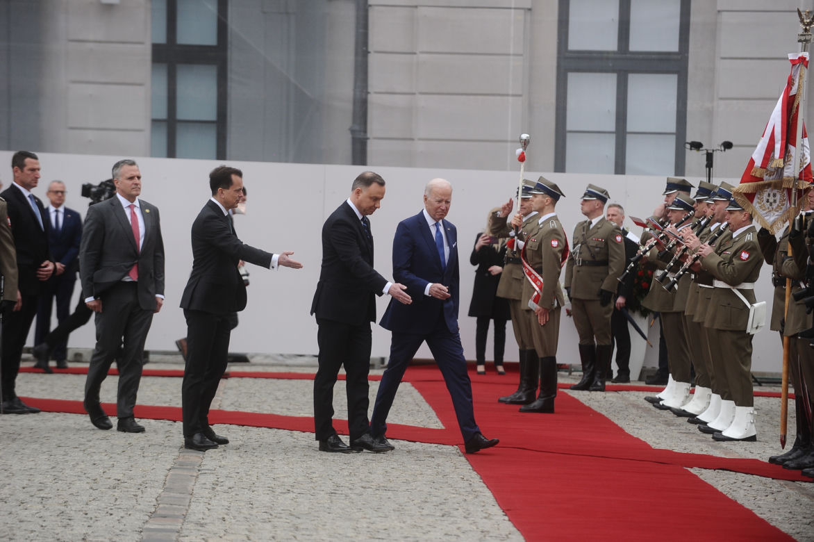 Joe Biden w Pałacu Prezydenckim