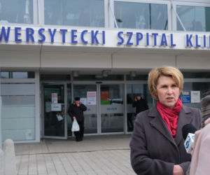Kontenery przy USK w Białymstoku. Jak wyglądają badania?