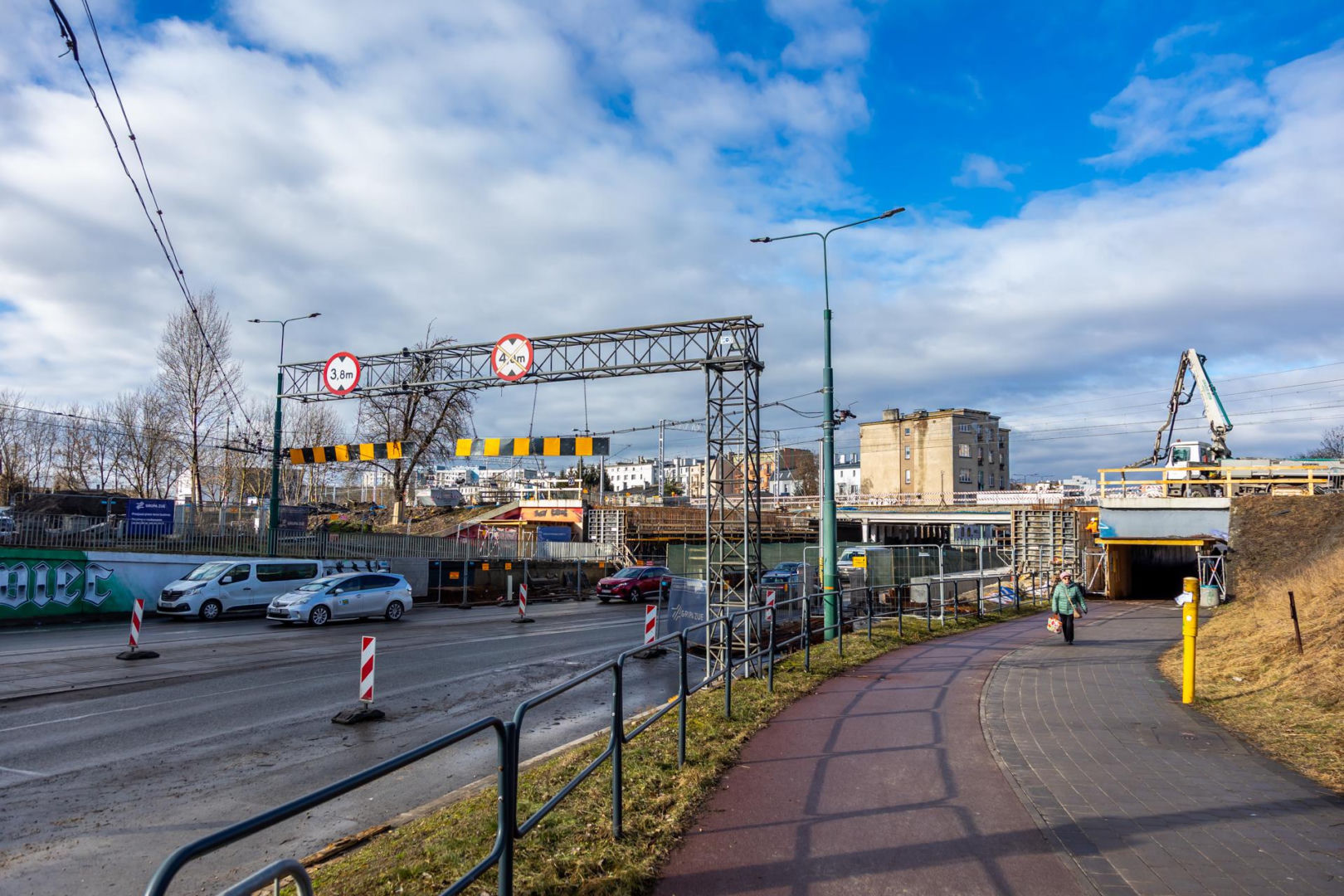 Przebudowa linii kolejowej E65 w Sosnowcu, remonty wiaduktów, dworca, peronów