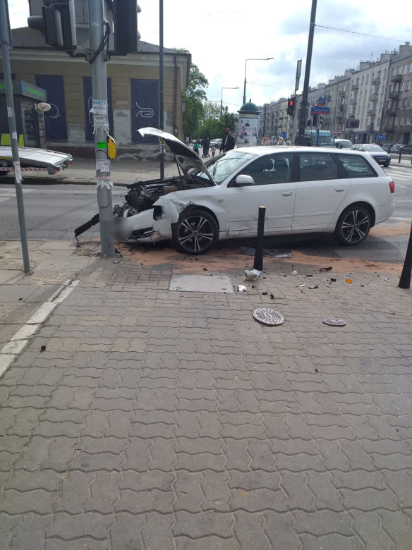 Kolejny wypadek na Grochowskiej