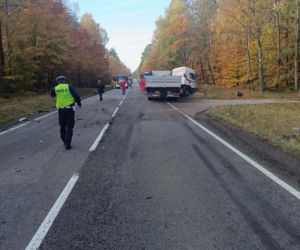 We wtorek, 27 października, na drodze krajowej nr 20 w gminie Kościerzyna doszło do zderzenia trzech pojazdów