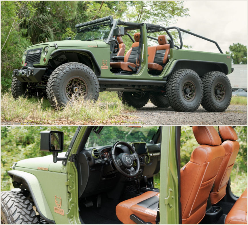 Jeep Wrangler 6x6 Bruiser Conversions