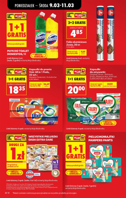 Biedronka - gazetka promocyjna 9.03.2026