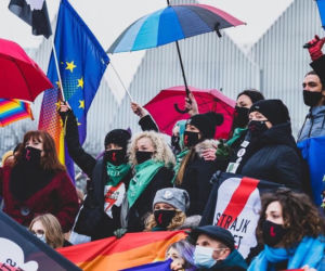 Demonstracja w Szczecinie odbyła się pod hasłem “Dzień Kobiet bez kompromisów”