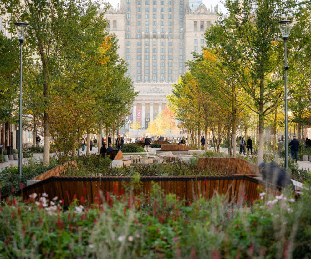 Ostatni weekend z fontannami na Złotej - ZDM Warszawa