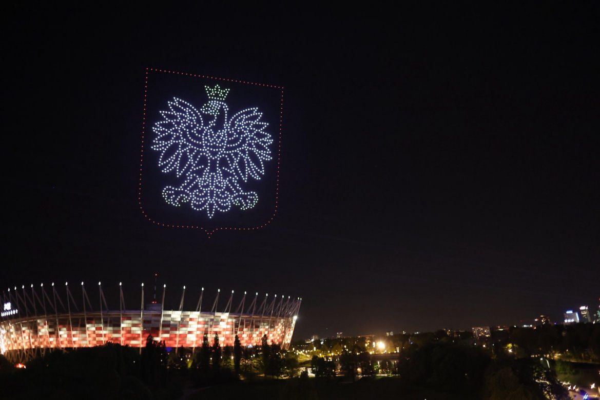 Pokaz dronów
