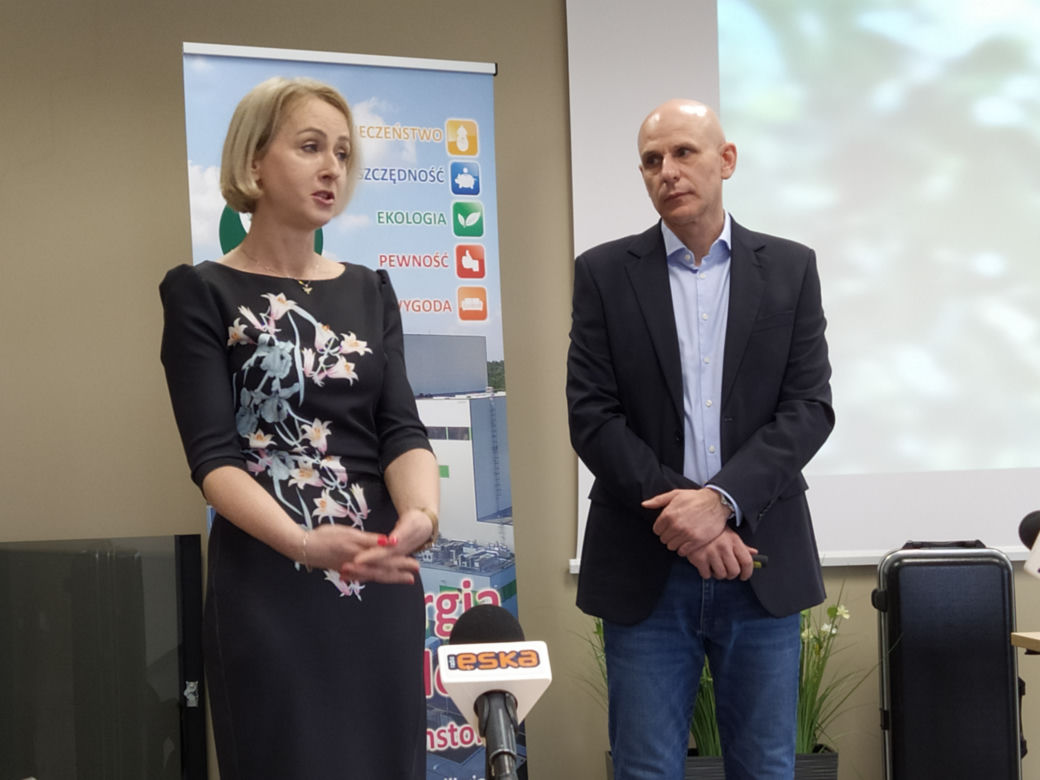 Przedstawiciele siedleckiego samorządu na wizycie w Spalarni ZUOK Białystok