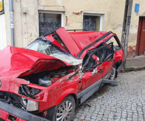 Groźny wypadek w Olsztynku
