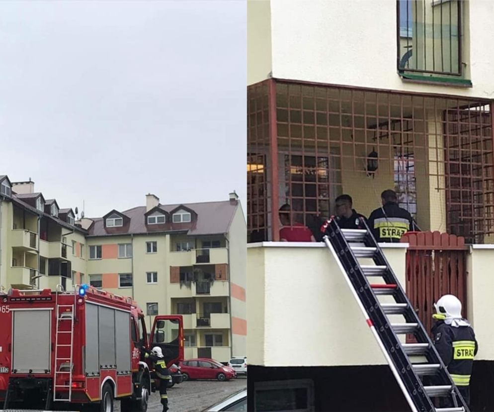 Strażacy z Solca Kujawskiego negocjowali z 2-latkiem