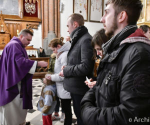 Białystok. Środa Popielcowa w białostockiej katedrze 2019