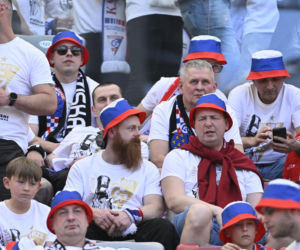 Kibice na finale Pucharu Polski: Górnik - Raków