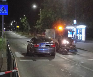 Koszmarny wypadek w Krakowie. Wbiegł wprost pod BMW, zginął na miejscu