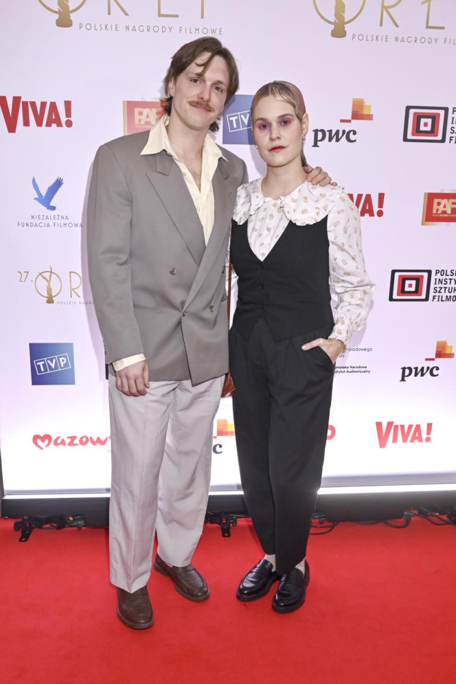 Tomasz Włosok i Malwina Buss