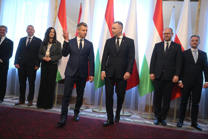 Spotkanie premiera Węgier z prezydentem Karolem Nawrockim
