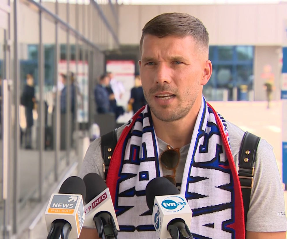 Podolski o transferze do Górnika: Będę kopał tych młodych chłopaków w d..., żeby biegali i dobrze grali [WIDEO]