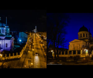 Białystok. Miasto wyłączyło światła na godzinę. To protest przeciwko działaniom rządu