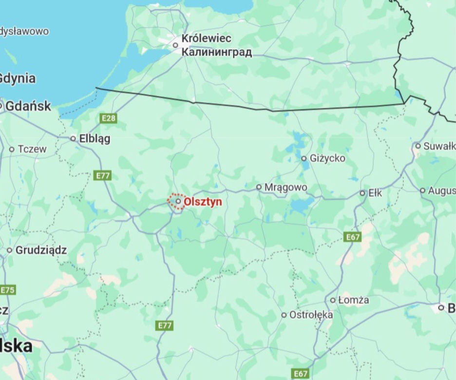 1. Olsztyn (miasto na prawach powiatu) – 2,3 proc.
