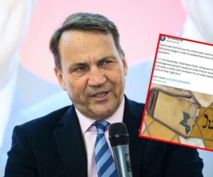  Wielka afera o wpis Jad Waszem. Sikorski grzmi: Proszę doprecyzujcie!