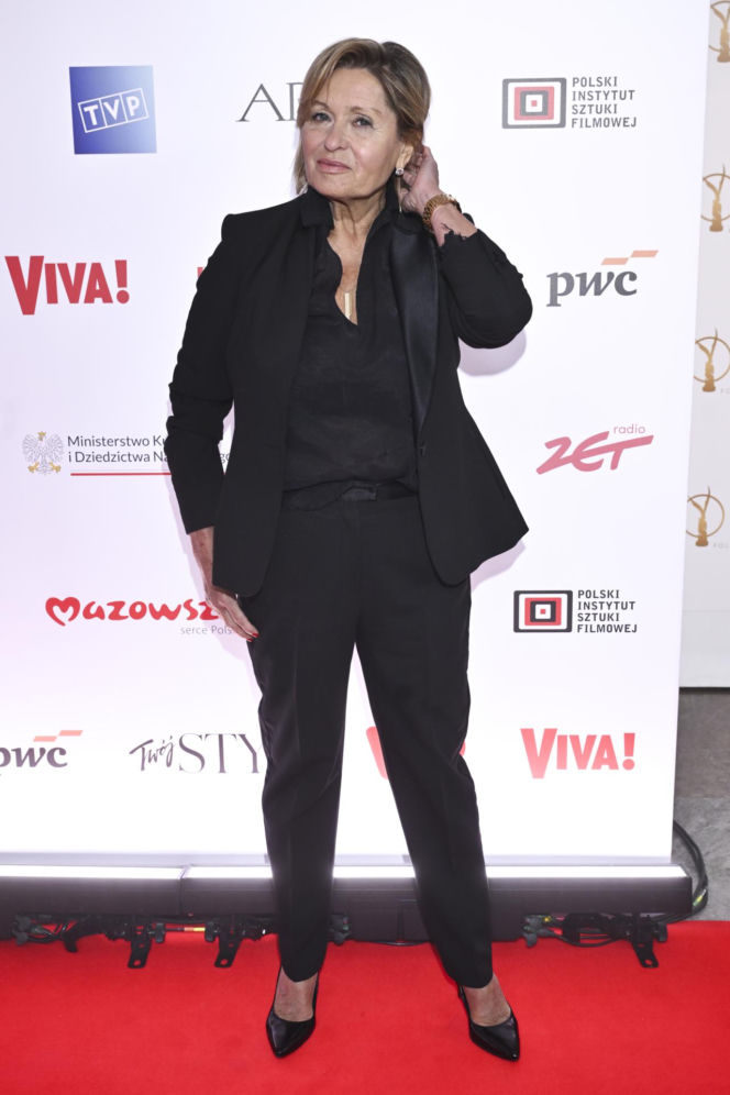 Magda Zawadzka, Anna Seniuk, Krystyna Janda na gali Orłów 2026