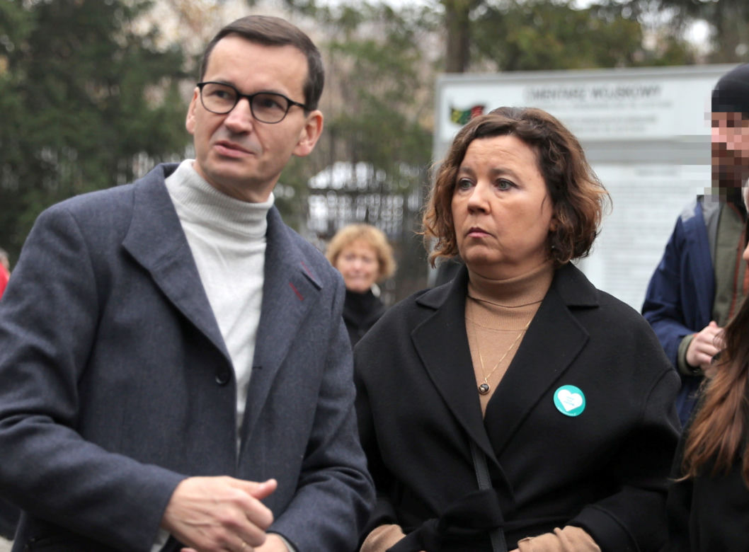 Mateusz Morawiecki z żoną
