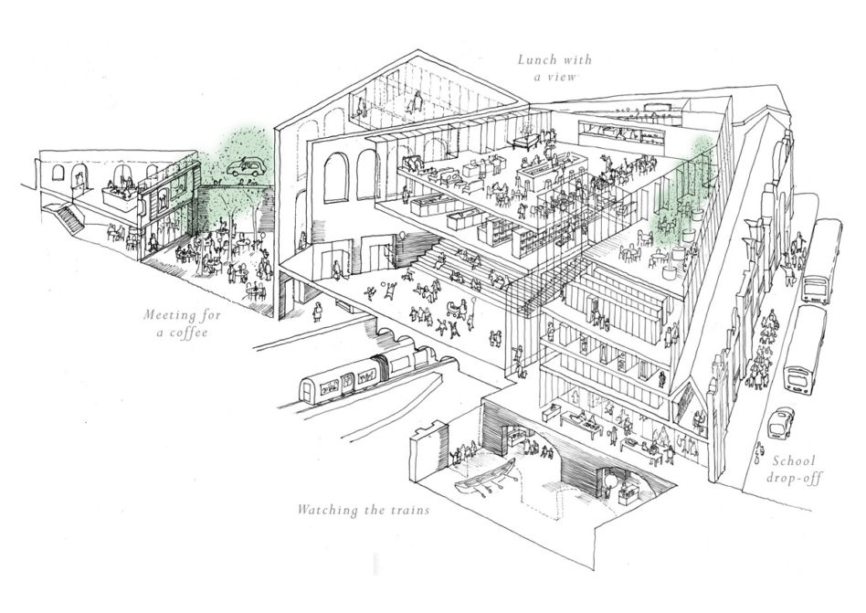 Museum of London - Institute Sketch - Stanton Williams (Copy)