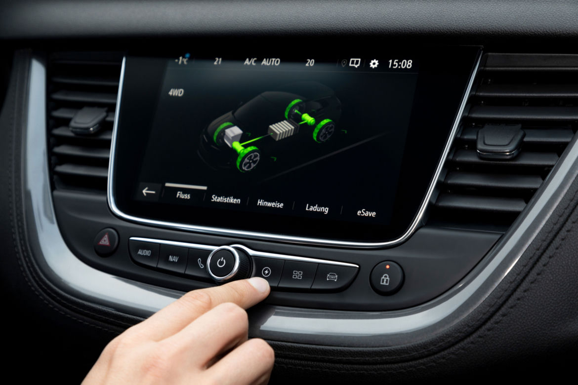 Opel Grandland X Hybrid4 1.6 Turbo A8 300 KM AWD