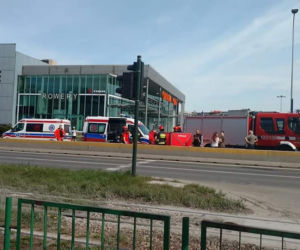 Śmiertelny wypadek w Krakowie. Na przejściu dla pieszych zginął rowerzysta