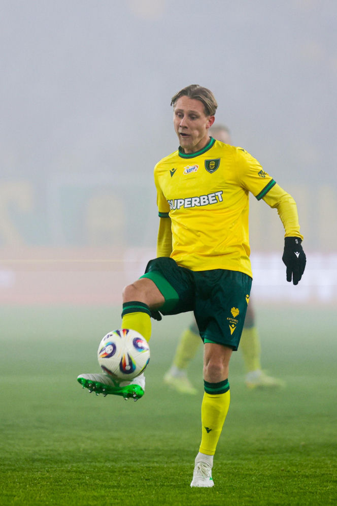 GKS Katowice - Pogoń Szczecin, zdjęcia kibiców i zawodników z meczu 17. kolejki PKO BP Ekstraklasy