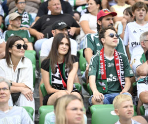 Legia Warszawa - Zagłębie Lubin: Zdjęcia kibiców